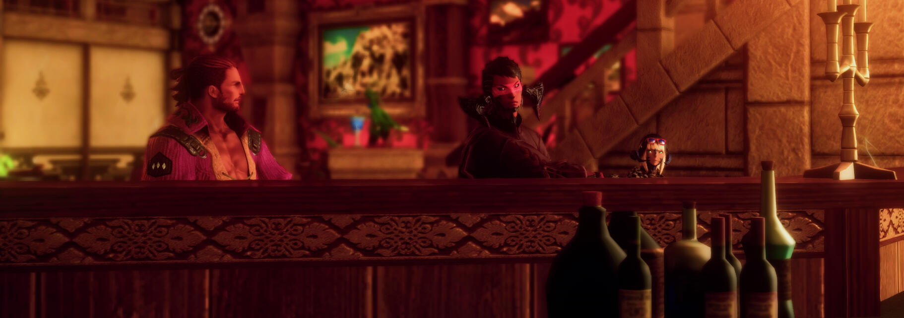 At the Dark Horse Saloon