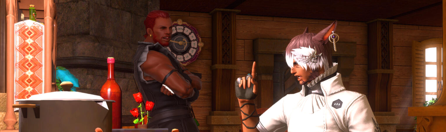 Having a pint with Rylen