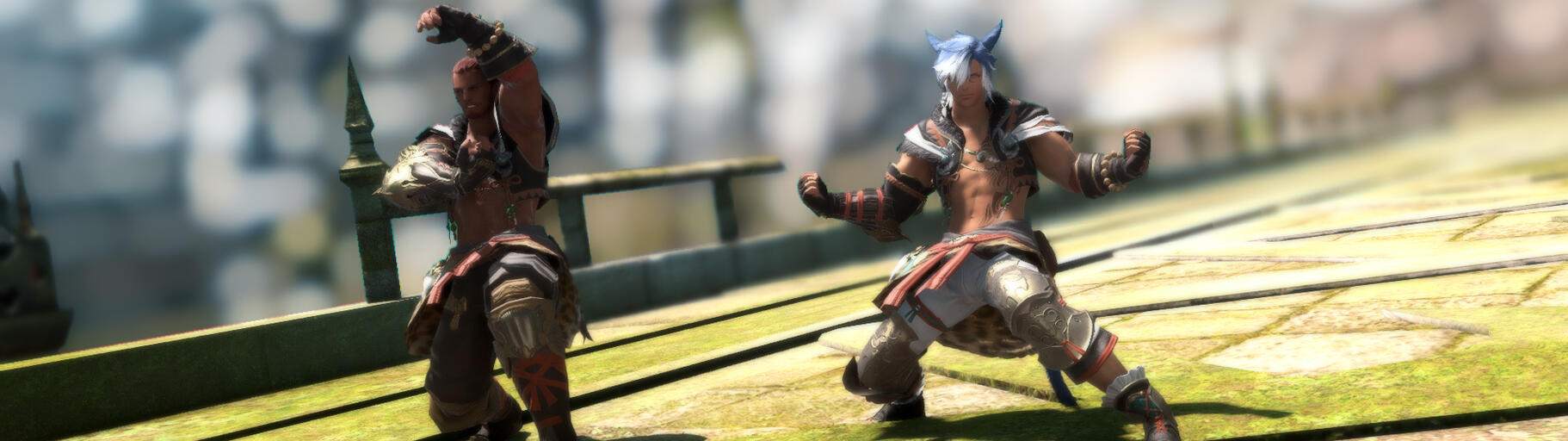 Ken and Berrod train.